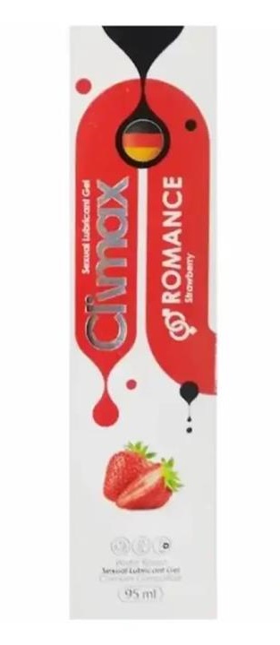 ژل روان کننده توت فرنگی کلایمکس حجم 95 میلی لیتر