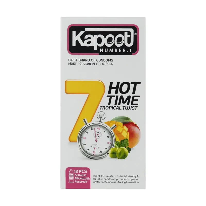 کاندوم کاپوت۷ کاره گرم (7Hot Time)